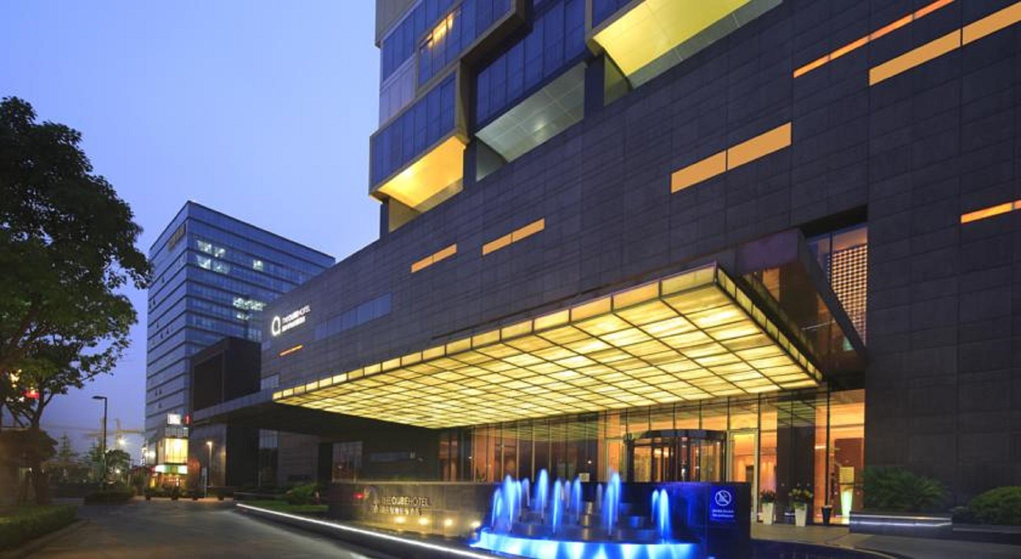 The Qube Hotel Shanghai -Close To Pudong International Airport And Disney Land Exterior foto