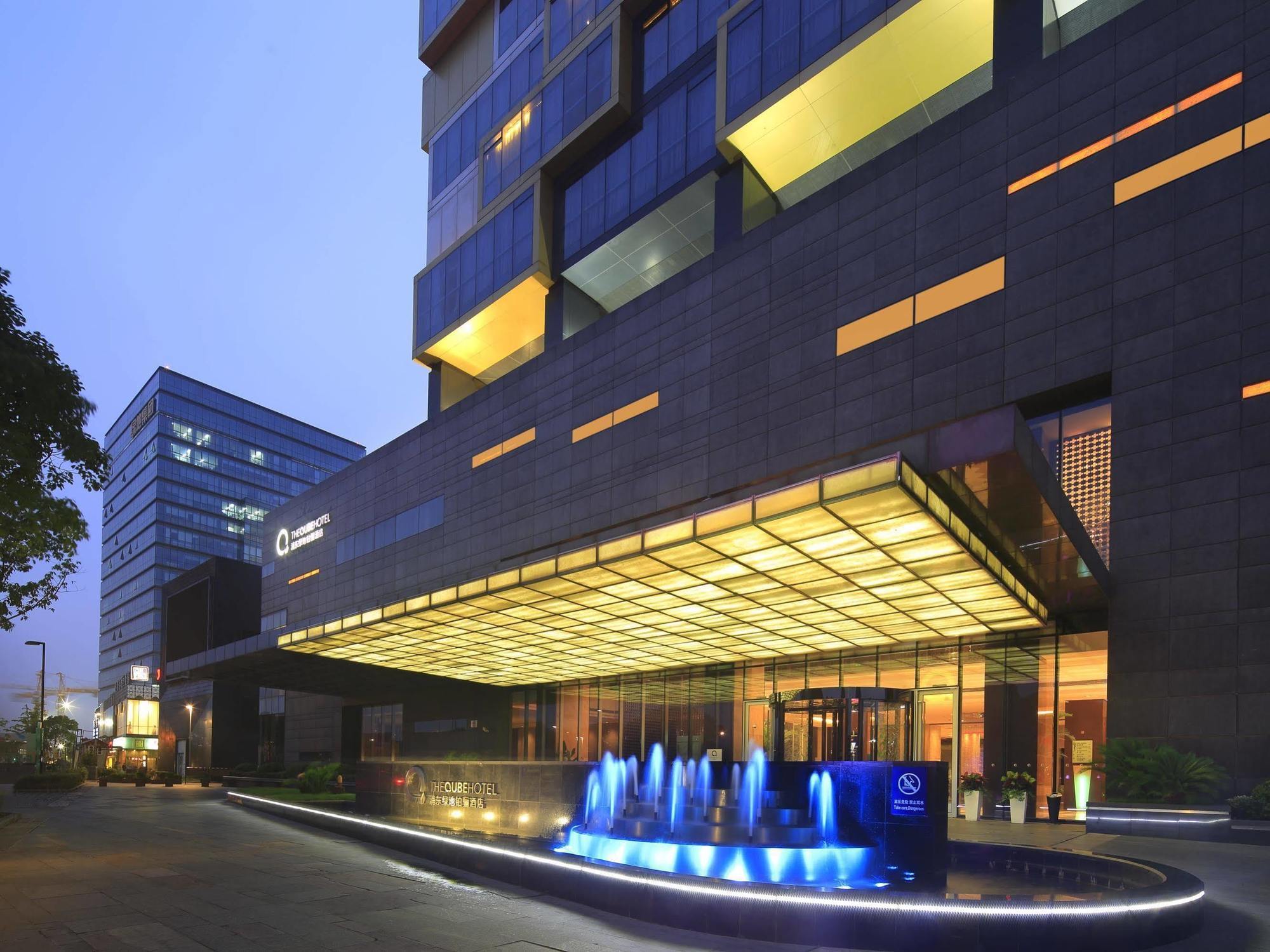 The Qube Hotel Shanghai -Close To Pudong International Airport And Disney Land Exterior foto